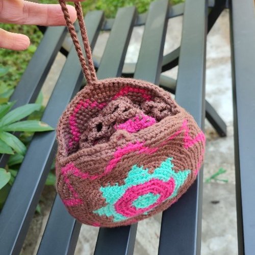 Sac filet de courses pliable pour le shopping