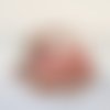 Sac seau en fil de coton vieux rose