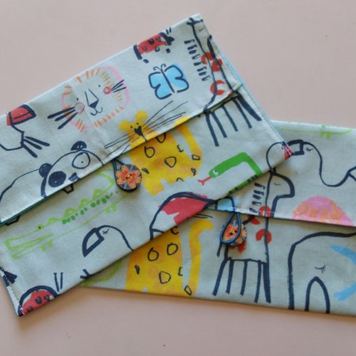 Pochettes pour serviettes de table enfants