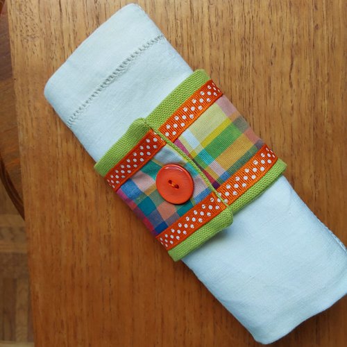 Rond en tissu pour serviette de table
