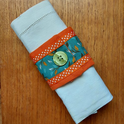 Rond en tissu pour serviette de table