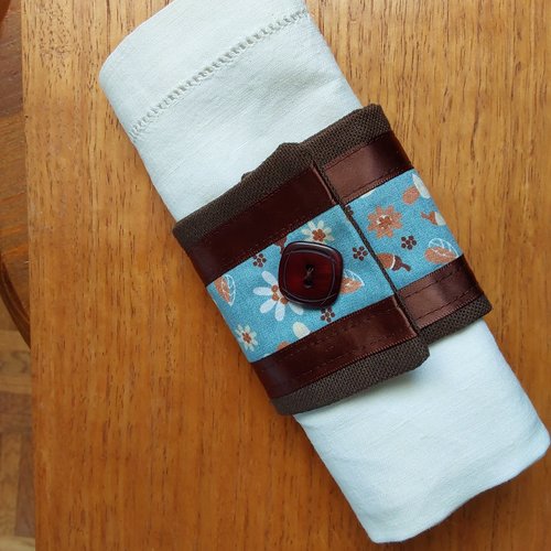 Rond en tissu pour serviette de table
