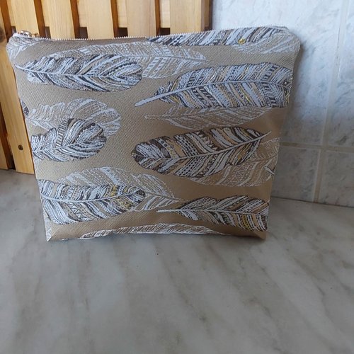 Trousse de toilette femme en tissu