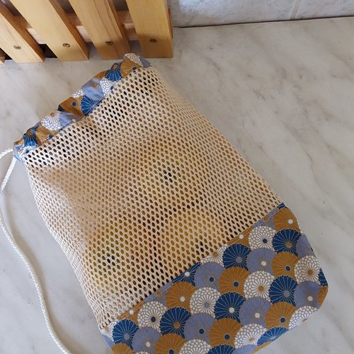 Sac à vrac, sac tissu filet