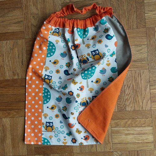 Serviette de cantine élastiquée