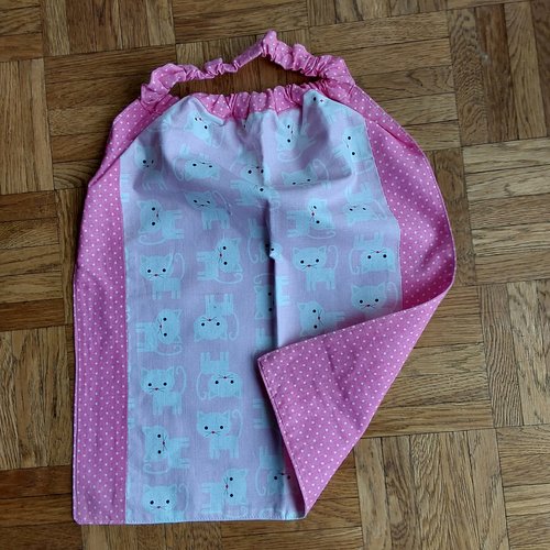 Serviette de cantine enfant élastiquée