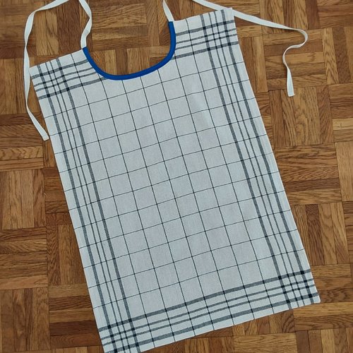 Bavoir adulte,  grande serviette de table