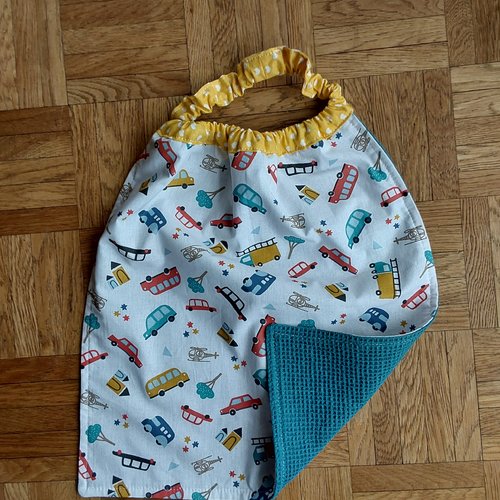 Serviette de cantine élastiquée