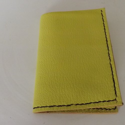 Dcb 20- etui cb en cuir jaune