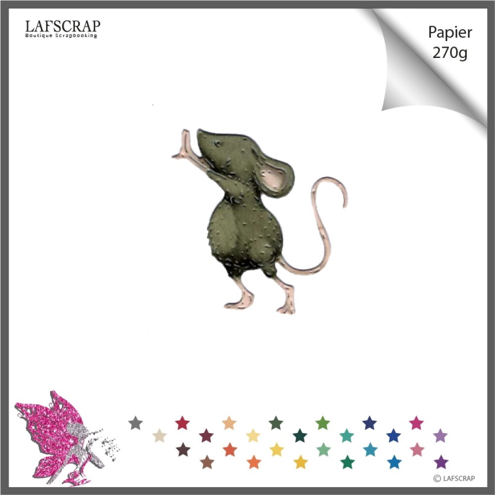 Decoupe Scrapbooking Animal Souris Bebe Naissance Noel Bonnet De Nuit Decoupe Papier Embellissement Faire Part Carte Album Photo Un Grand Marche