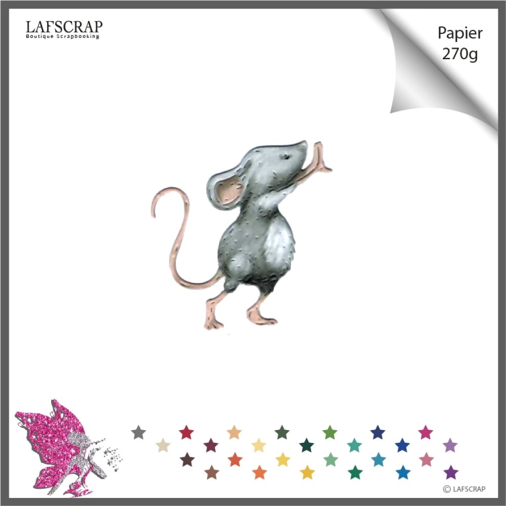 Decoupe Scrapbooking Animal Souris Bebe Naissance Noel Bonnet De Nuit Decoupe Papier Embellissement Faire Part Carte Album Photo Un Grand Marche