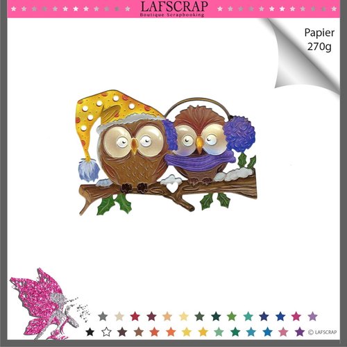 Decoupe Scrapbooking Animal Hibou Oiseau Branche Bonnet De Nuit Chouette Plume Noel Bebe Naissance Jardin Maison Decoupe Papier Album Un Grand Marche