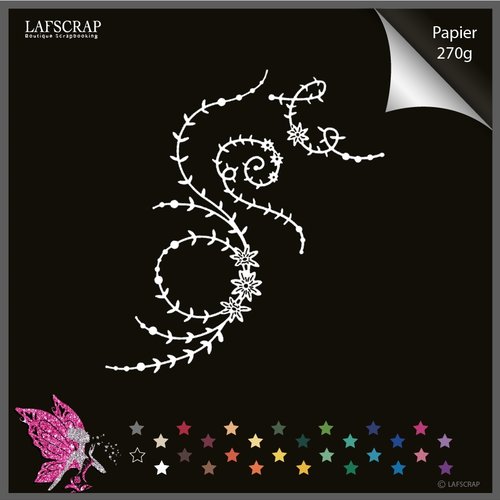 Decoupes Scrapbooking Bordure Fioriture Fleur Mariage Noces Bebe Naissance Feuille Feuillage Carte Die Cut Scrap Decoupe Papier Un Grand Marche