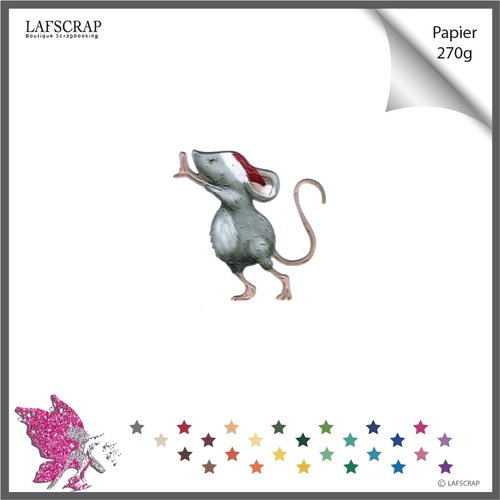 Decoupe Scrapbooking Animal Souris Bebe Naissance Noel Bonnet De Nuit Decoupe Papier Embellissement Faire Part Carte Album Photo Un Grand Marche