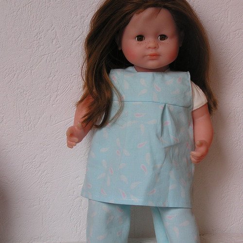 Pyjama pour poupée de 36 cm,type corolle 