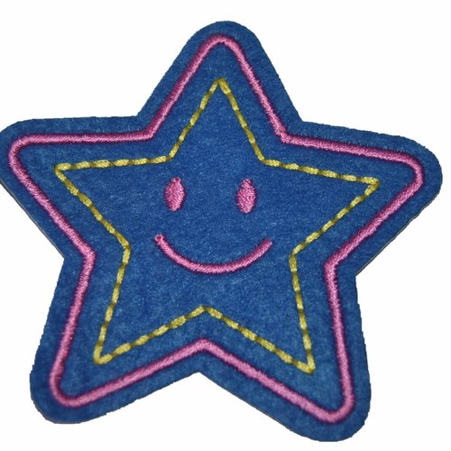 Patch etoile ecusson thermocollant couture