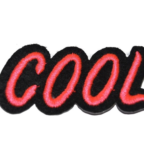 Patch cool ecusson thermocollant couture