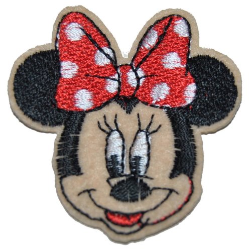 Patch minnie thermocollant coutures