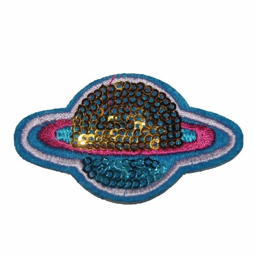 Patch planete thermocollant coutures
