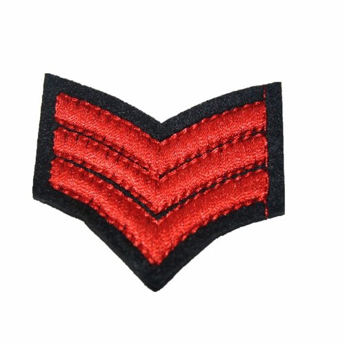 Patch galon chef thermocollant coutures