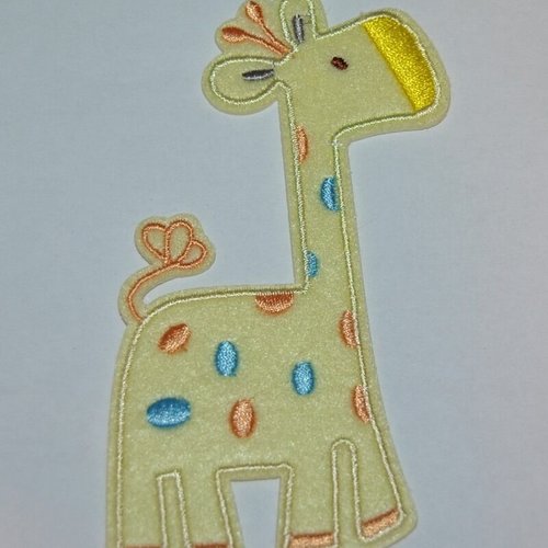 Patch girafe ecusson thermocollant couture
