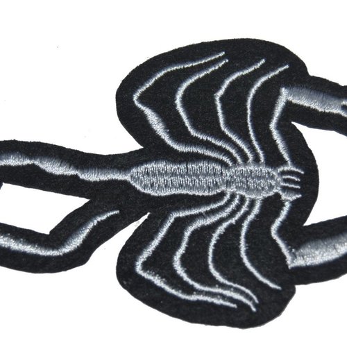 Patch scorpion  thermocollant coutures