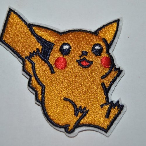 Patch pokemon  thermocollant coutures