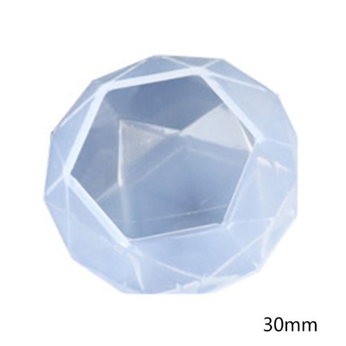 Moule silicone resine pendentif cabochon diamant bijoux uv ou eposy pendentif