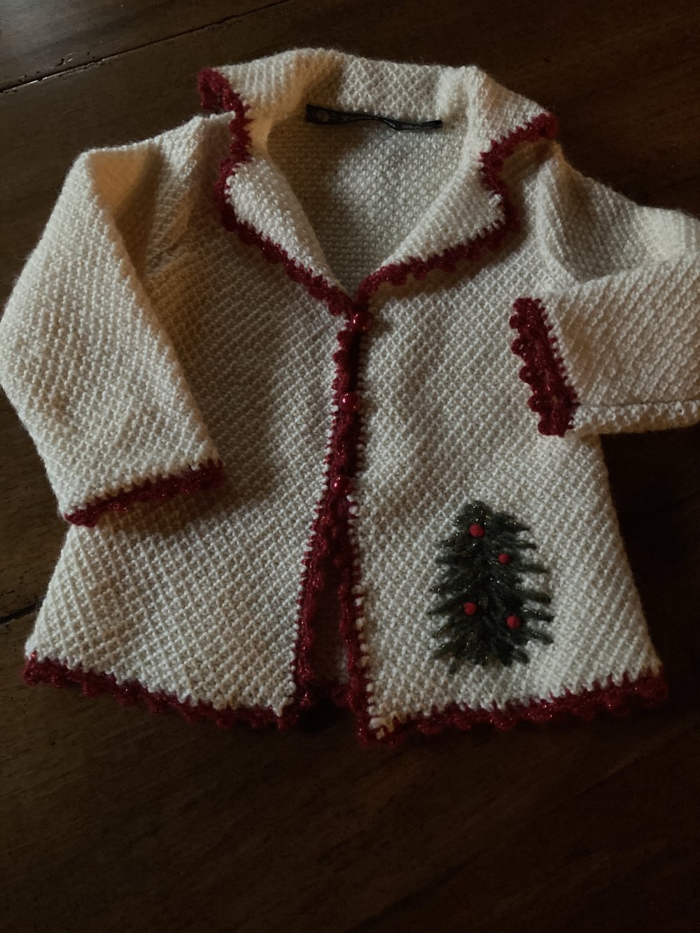 Manteau Bebe En Pure Laine Toute Douce Avec Broderie Taille 6 9 Mois Un Grand Marche