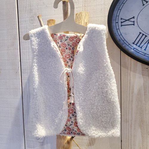 Gilet de berger réversible