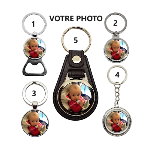 Porte clés personnalisé, décapsuleur avec la photo de votre choix,  papy, papa, tonton, mariage