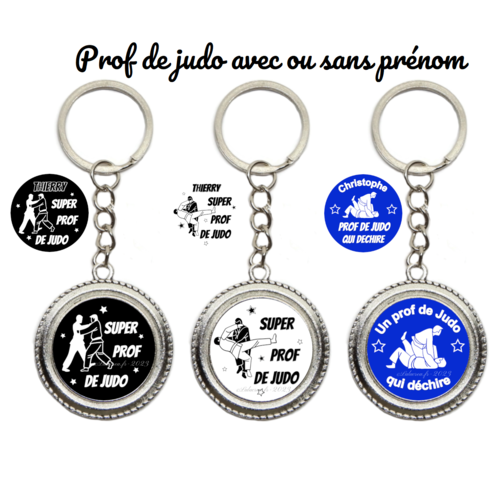 Porte-clés judo, décapsuleur prof de judo, cadeau judo ouvre bouteille -   France