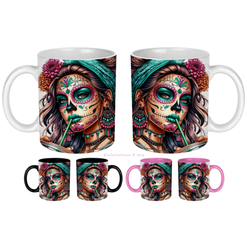Mug femme gothique