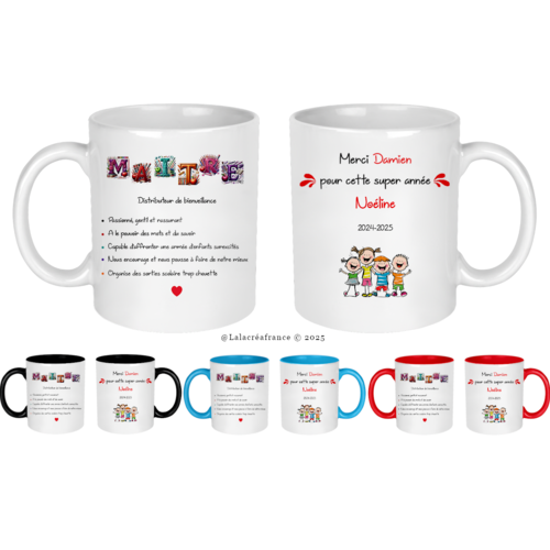 Mug définition maître personnalisé, cadeau personnalisé au texte de votre choix