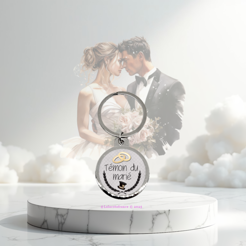 Porte-clés décapsuleur témoin de mariage, cadeau témoin du marié, idée cadeau mariage, remerciement