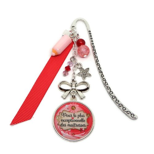 Marque-pages maîtresse, cadeau maitresse, "pour la plus exceptionnelle des maîtresses"
