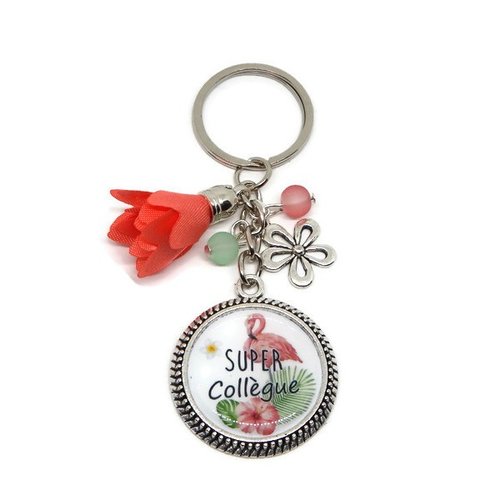 Porte clés collègue, "super collègue"