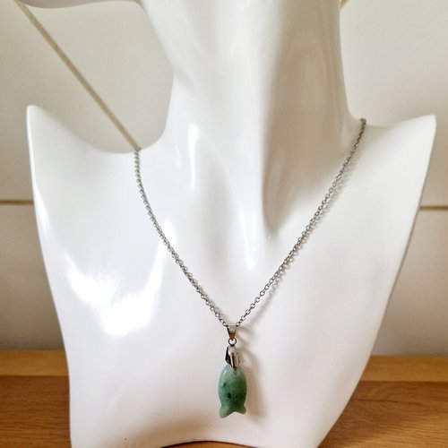 Collier pendentif poisson