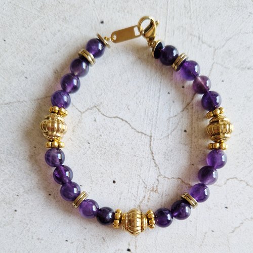 Bracelet améthyste