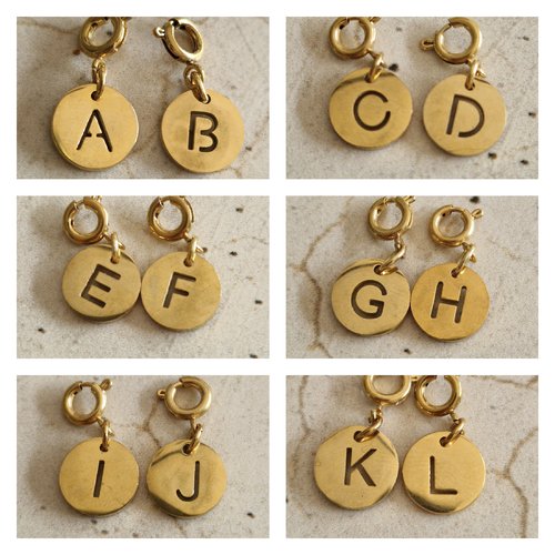 Charms alphabet