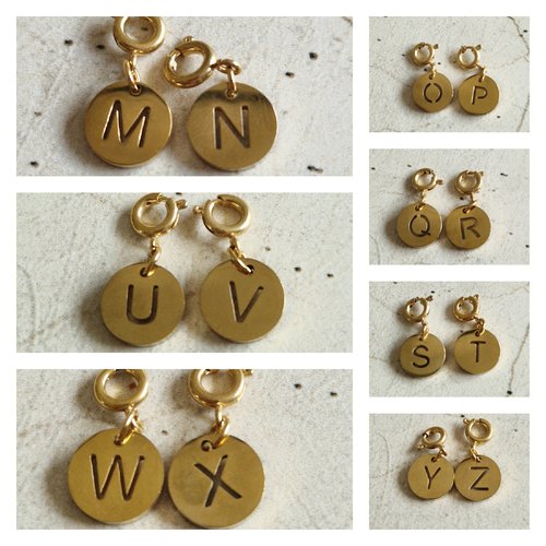 Charms alphabet