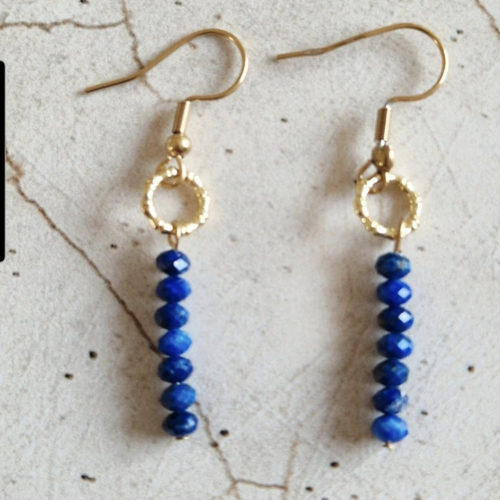 B.o pendantes lapis-lazuli