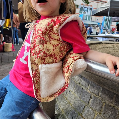 Veste sans manches mixte enfant (fille/garçon)