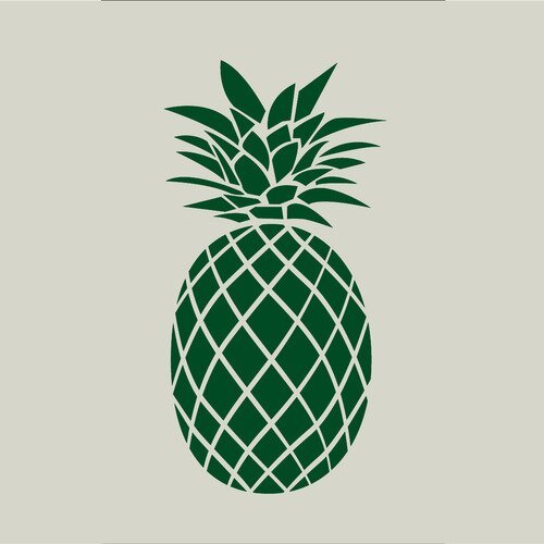 Pochoir ananas (ref 198-1)