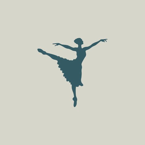 Pochoir danseuse. dessin danseuse. silhouette danseuse (ref 706-1) 