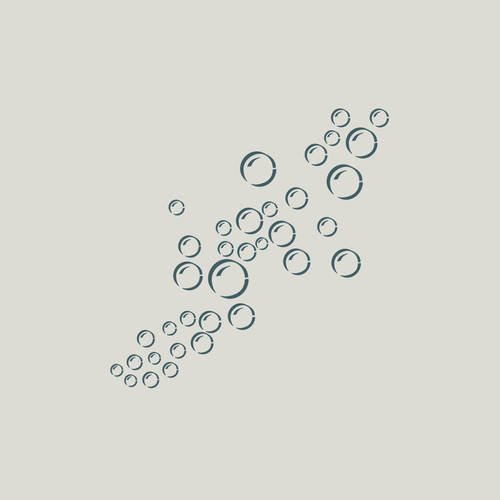 Pochoir bulles. dessin de bulles (ref 321) 