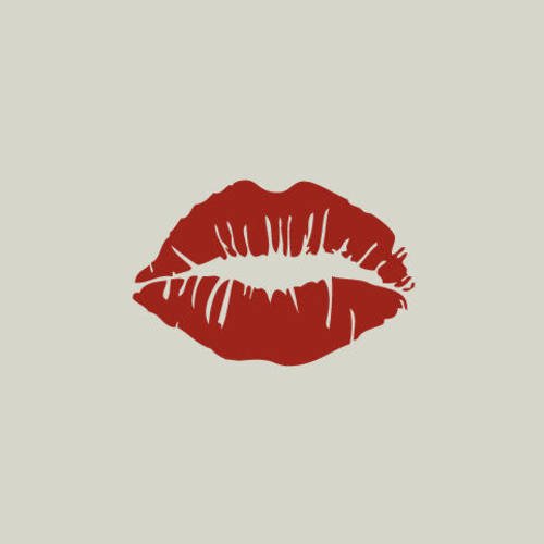 Lèvres. rouge à lèvre. pochoir lèvres (ref 292-2) 