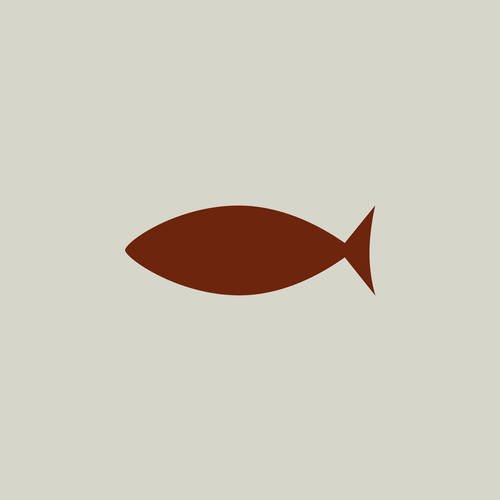 Pochoir poisson. silhouette de poisson. dessin de poisson. (ref 445-2) 