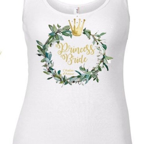 Bride Team Couronne 5 étoiles pour enterrement de vie de jeune fille Débardeur Amazon Fille Vêtements Tops & T-shirts Tops Débardeurs 