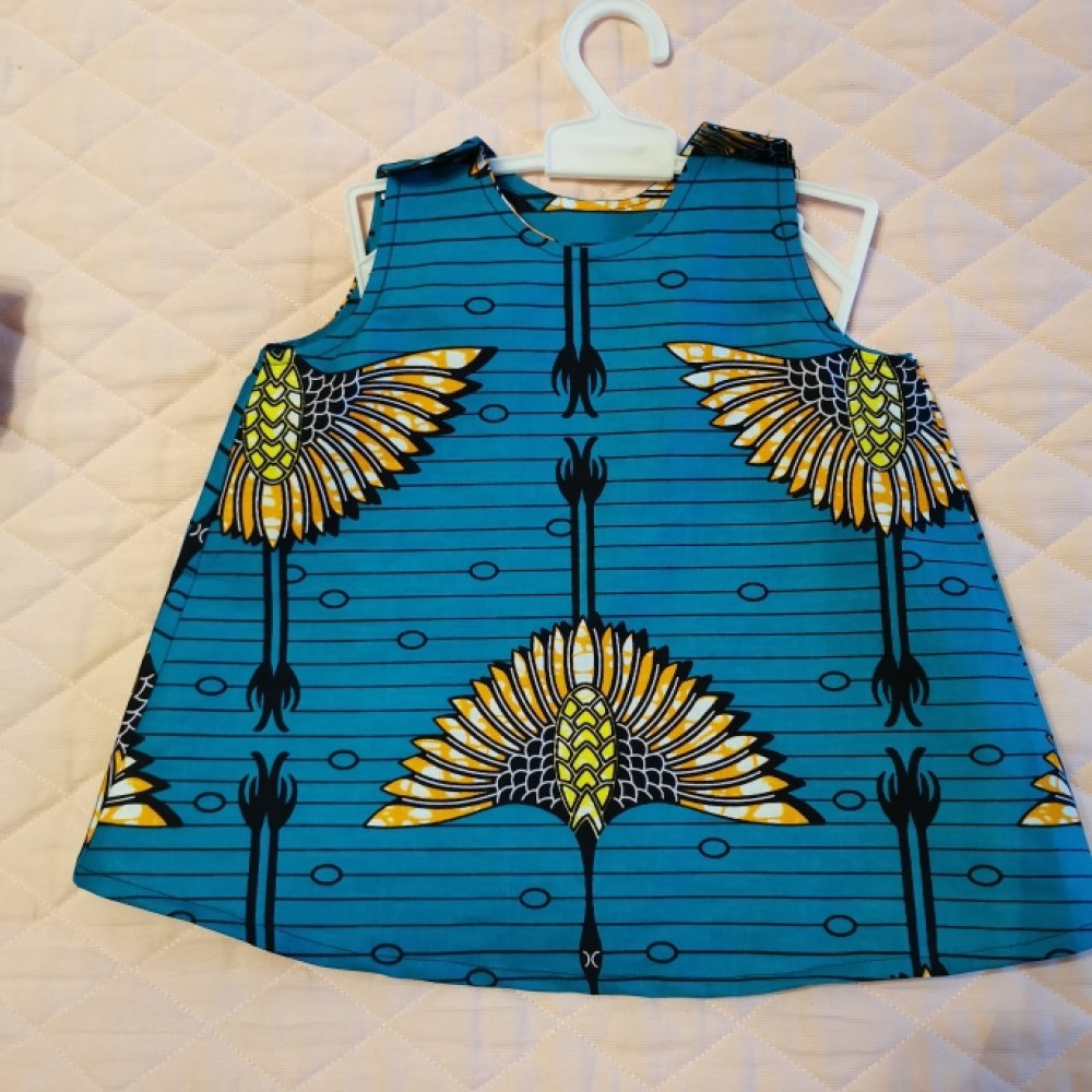 robe wax bebe fille